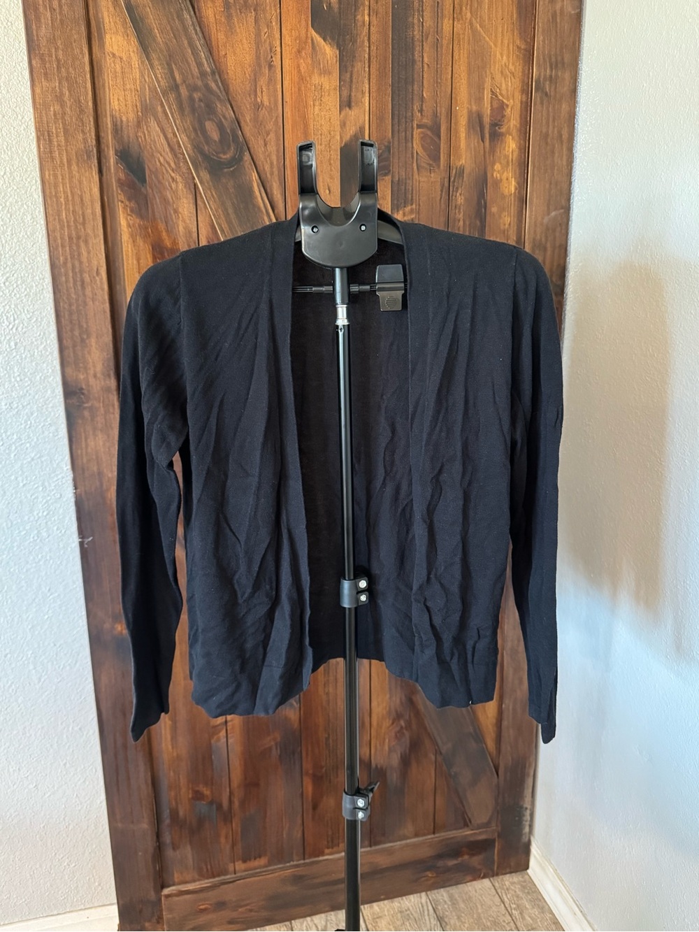 Old Navy Black Open-Front Women's Cardigan Sweater